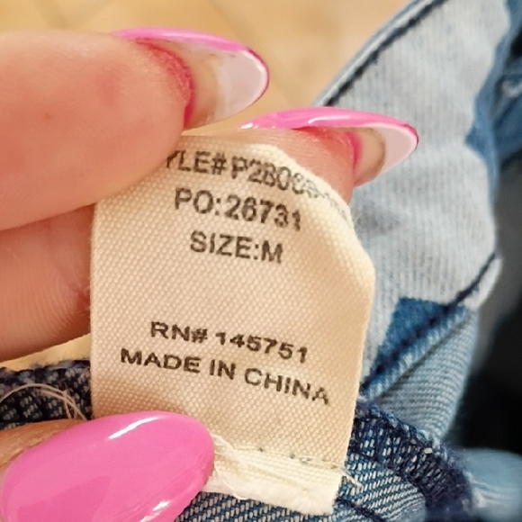 Altar'd State Light Blue Denim Jeans - Picture 3 of 4